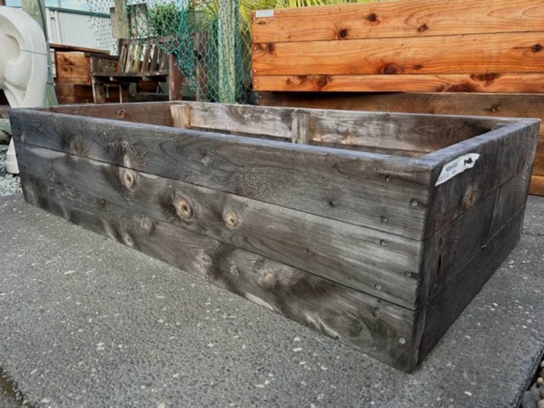 Macrocarpa Garden Box 2m x 1m x .45m